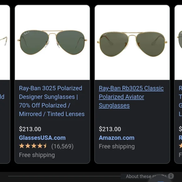 Classic Ray-Ban's - Picture 2 of 2